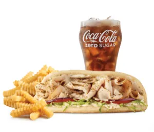 Roast Turkey Gyro Meal (S)