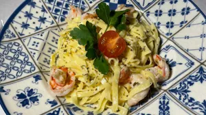 Shrimp Fettuccine Alfredo