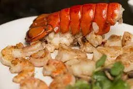 Hibachi Lobster And Shrimp