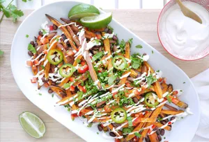 Loaded Sweet Potato Fries