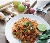 Spicy Thai Herbs Fried Rice
