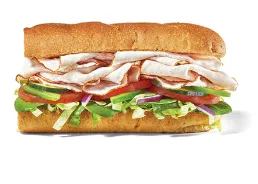 Oven Roasted Turkey Footlong Regular Sub