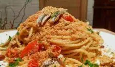 Spaghetti Mollica e Alici