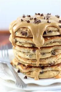 Pancakes With Chocolate Chips