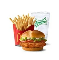 Deluxe Crispy Chicken Sandwich Combo Meal