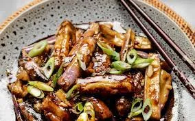 Eggplant With Garlic Sauce Lunch Box