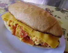 Pepperoni & Eggs Hot Hero