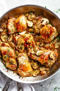Chicken with Mushrooms 蘑菇鸡