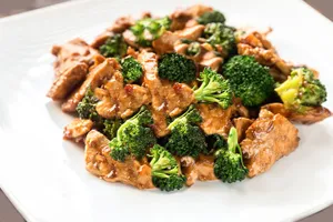 Spicy Chicken With Chinese Broccoli