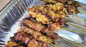 Malaysian Chicken Satay Shish Kebab (4 Pieces)