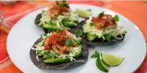 Blue Corn Tostada