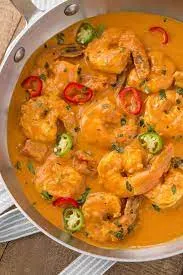Shrimp with Curry Sauce