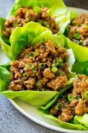 Chicken Lettuce Wrapped