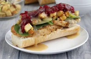 Hot Open Turkey Sandwich