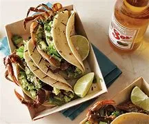 2 Seared Spicy Kimchi & Tofu Tacos