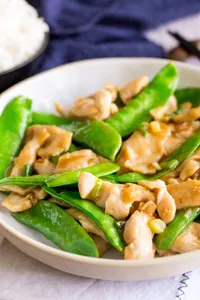 Chicken with Snow Peas 雪豆鸡