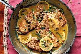 Veal Piccata Entree