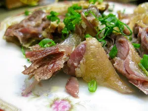 Chinese Ham w. Leek