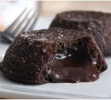 Chocolate Lava Crunch Cakes