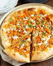 Personal Buffalo Chicken Pizza