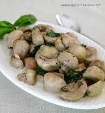 Fresh Triple Mushrooms with Basil