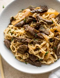 Noodles with Sliced Beef