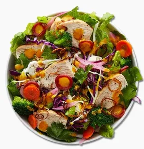 Eat Well Be Well Sesame Ginger Crunch Salad-Wrap