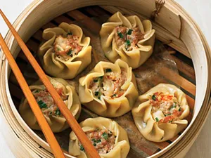 Shrimp Shumai with Pork 蝦粒干蒸燒賣