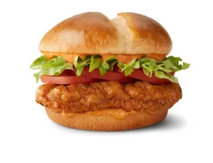 Spicy Deluxe Crispy Chicken Sandwich