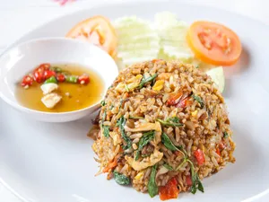 Spicy Thai Herbs Fried Rice