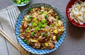 Roast Pork Fried Rice 叉烧炒饭