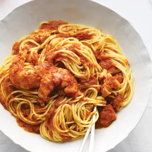 Whole Lobster Spaghetti Fra Diavolo