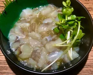 Seasoned Octopus With Wasabi (たこわさび）