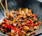 Vegan Drunken Noodles With Tofu