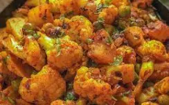 Aloo Gobi Mattar Entree