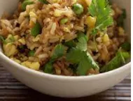 Fried Organic Brown Rice