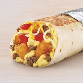 GRANDE TOASTED BREAKFAST BURRITO