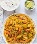 Shrimp Biryani