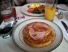 Pancakes With Canadian Bacon