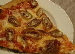 Eggplant Rollatini Pizza Slice