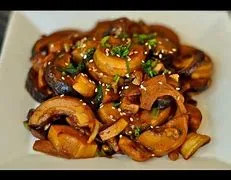 Roast Pork with Mushrooms