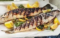 Style Whole Fried Branzino Sea Bass Fish With Choice Of Garlic Sauce, Served With Thai Salad
