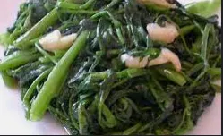 Water Spinach with Garlic