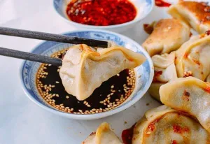 Pan-Fried Vegetable Dumpling 菜鍋貼