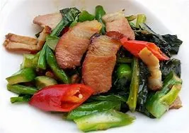 Roast Pork with Broccoli