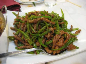 Shredded Beef With Spicy Green Pepper
