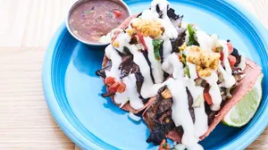 Mezcal Mushroom Tacos
