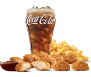 Premium 9PC Chicken Nuggets Meal (L)