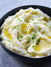 Side Of Homemade Mashed Potatoes