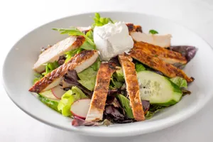 Grilled Chicken Tostada Salad